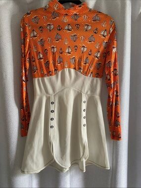 Vintage/Retro Beeline Fashions 1960’s Sailor Mini Dress, Small